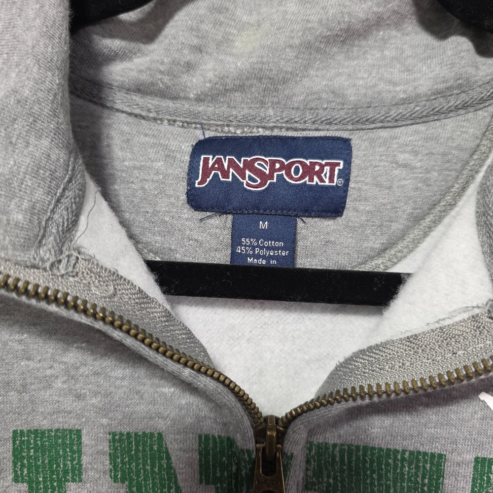 Missouri Miners Science & Technology Jansport 1/4 Zip Gray Jacket Medium - Picture 3 of 6